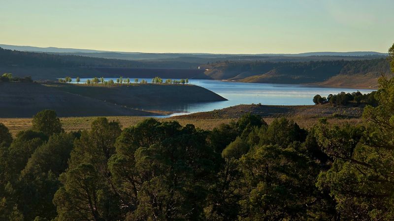 Quiet Coves Hide Along The Reservoir