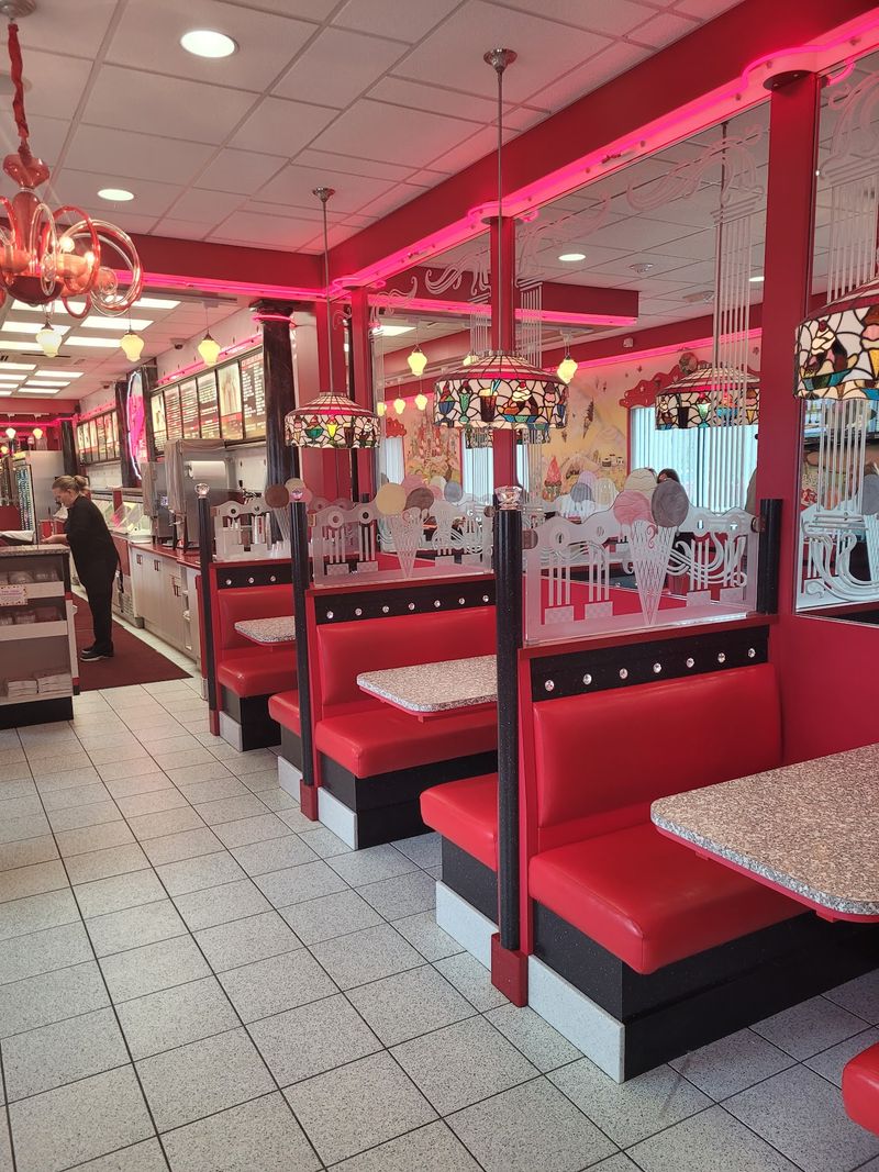 An Ice Cream Parlor Straight Out of Yesteryear