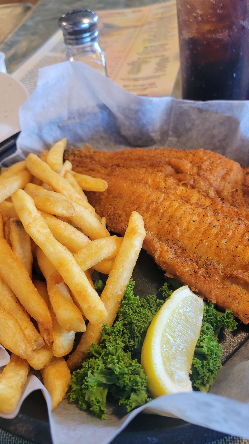The Famous Flounder Plate