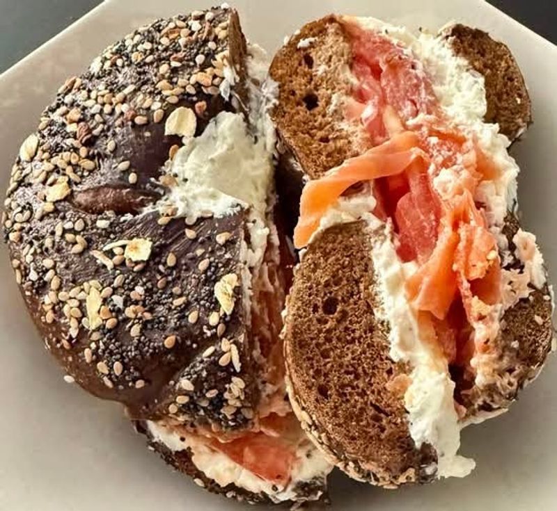 A Front-Row Seat To Bagels Being Rolled By Hand