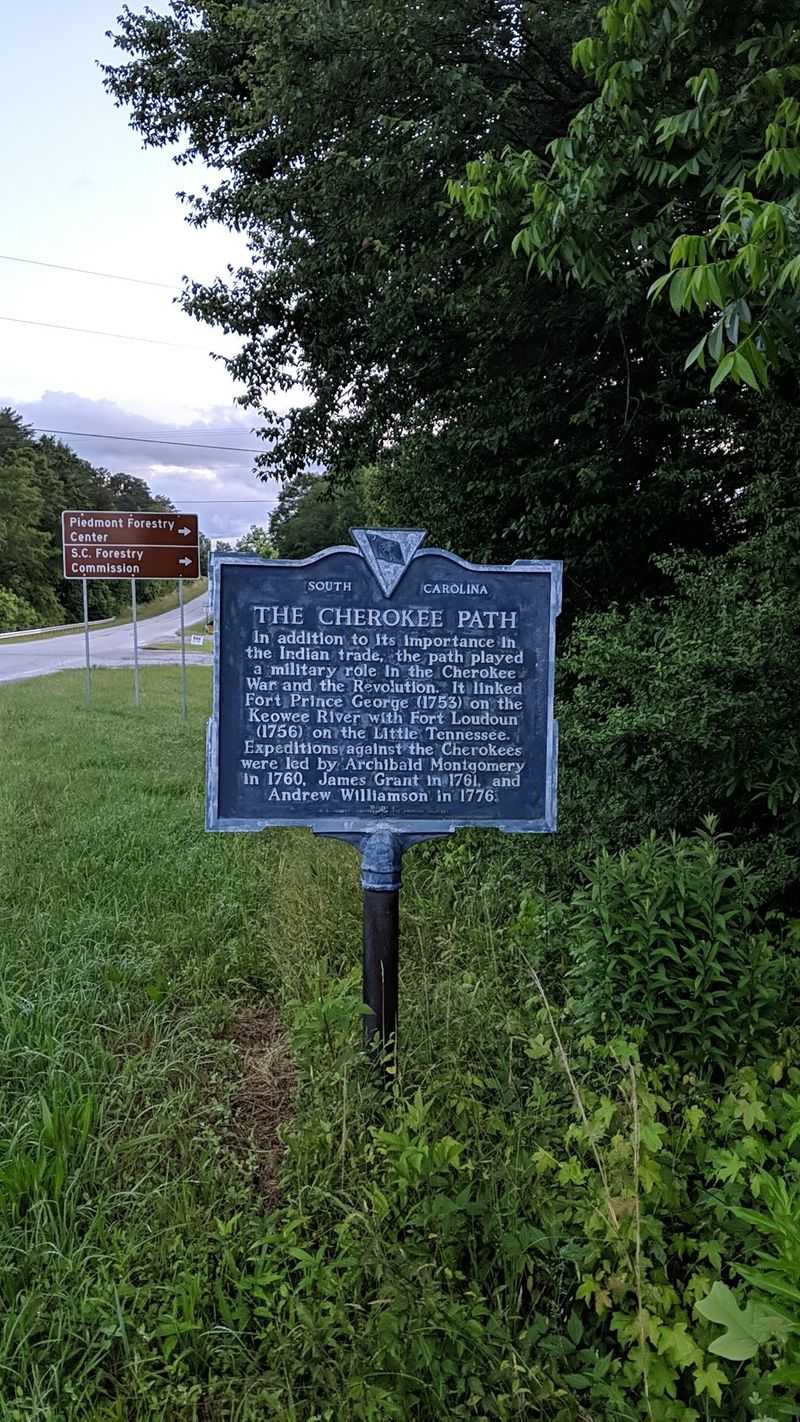 Highway 11 Follows The Blue Ridge Foothills