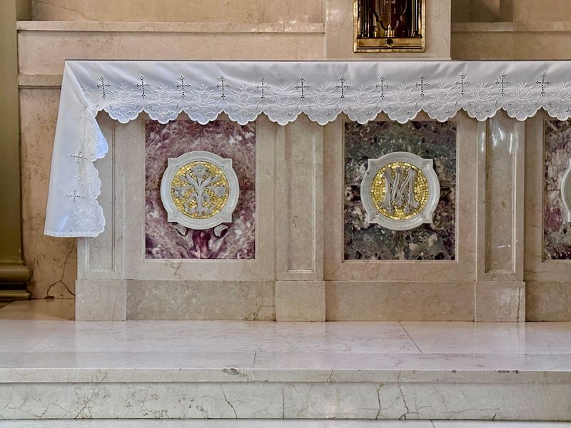 Marble Sanctuary And Glints Of Gold
