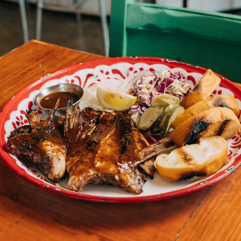 The Blackened Sandwich Has Plenty Of Contrast