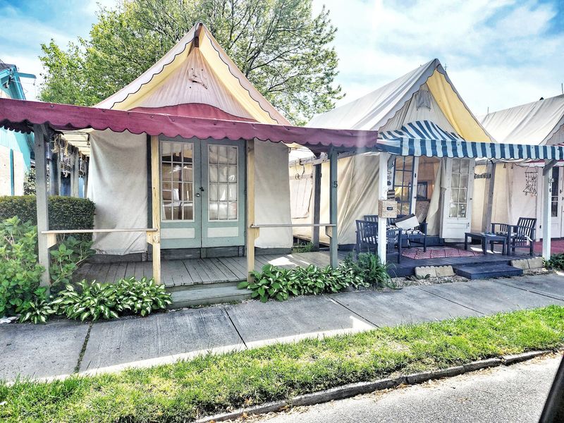 A Canvas Tent Village That Still Welcomes Summer