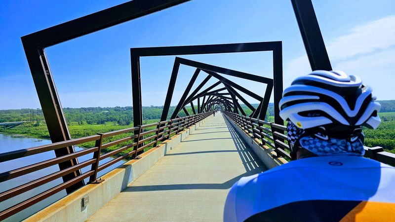 Biking Across The Valley
