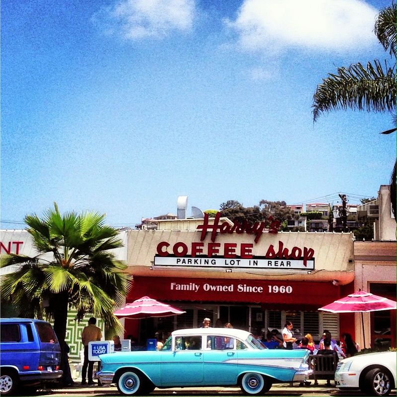 Harry's Coffee Shop, La Jolla, CA