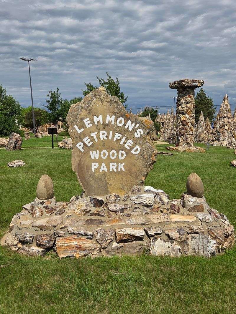 The Park Sits In Downtown Lemmon