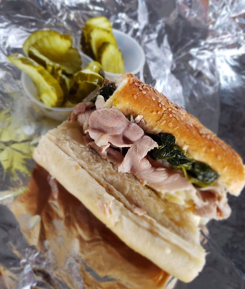 The Namesake Roast Pork Sandwich