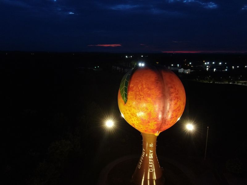 After Dark, The Fruit Starts To Glow