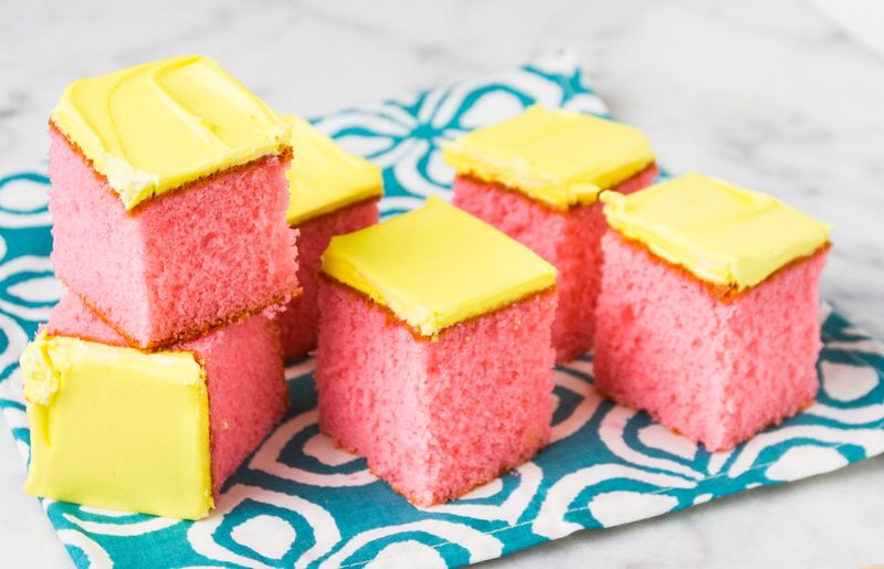 Cupcakes, Cake Squares, and That Pink Lemonade Cake