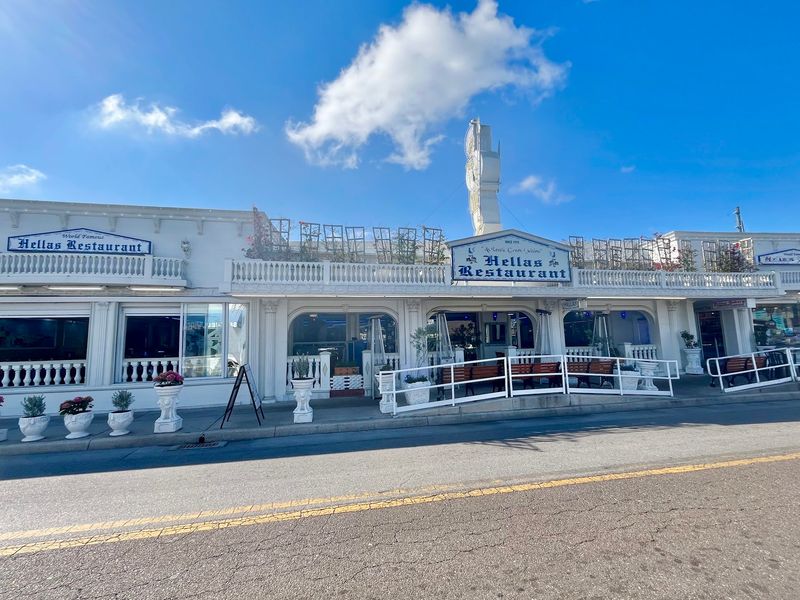A Blue Landmark on Dodecanese Boulevard