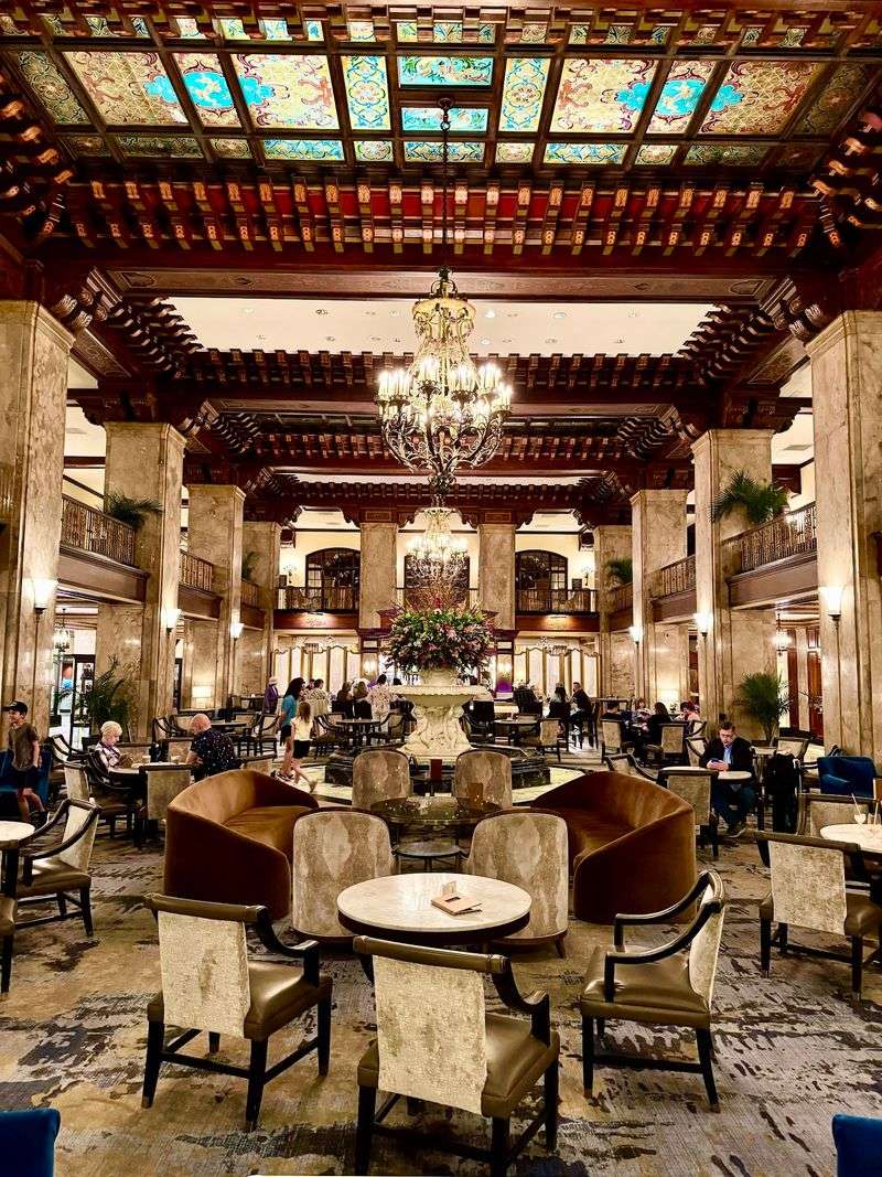 Look Up Because The Lobby Steals The Spotlight Too