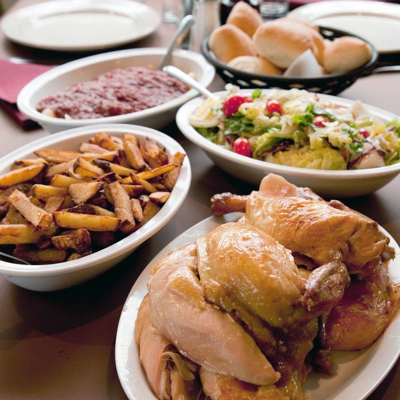 The Platters Keep Coming Until You Wave The White Napkin