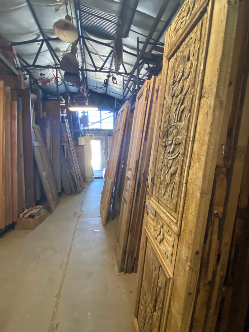 Rows Of Antique Doors In Every Size