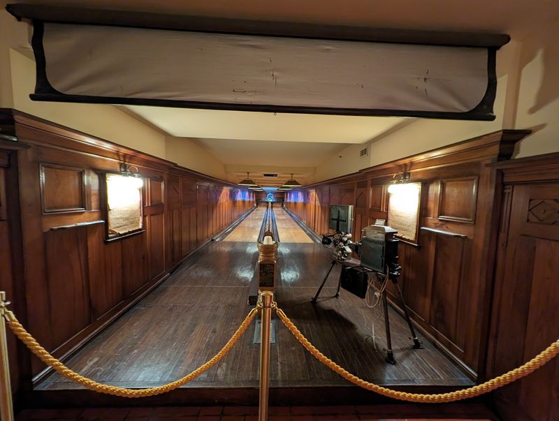 Bowling Under A Mansion Is Exactly As Fun As It Sounds