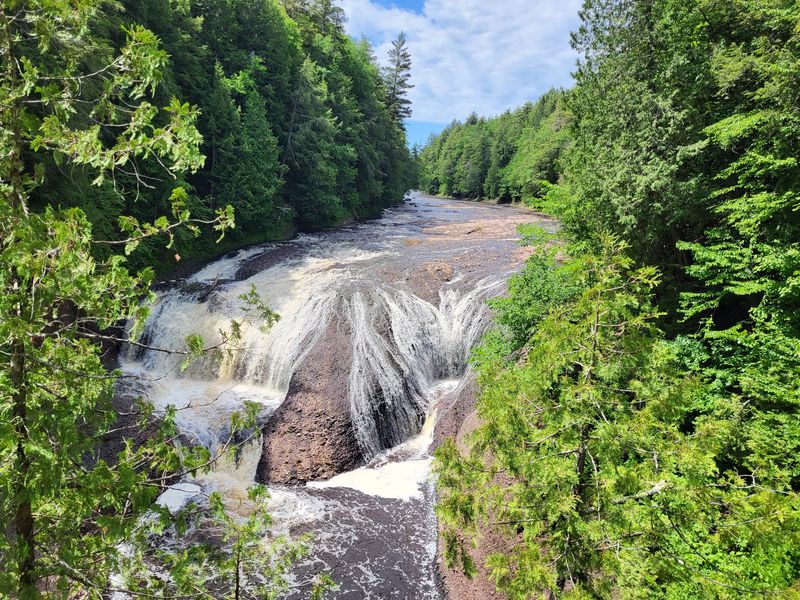 Potawatomi and Gorge Waterfalls