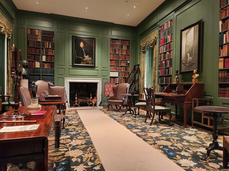 Enchanted Woods And The Historic Library Add More To This Delaware Estate