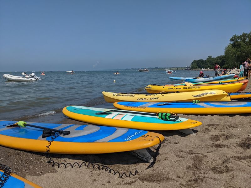 Paddles, Kayaks, And A Front-Row Seat To Boat Traffic