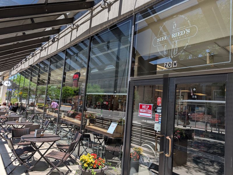 Grab A Window Seat Or Head Out To The Patio