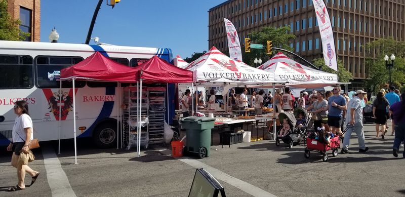 Park Free, Ride Free, And Find The Booth On The Corner