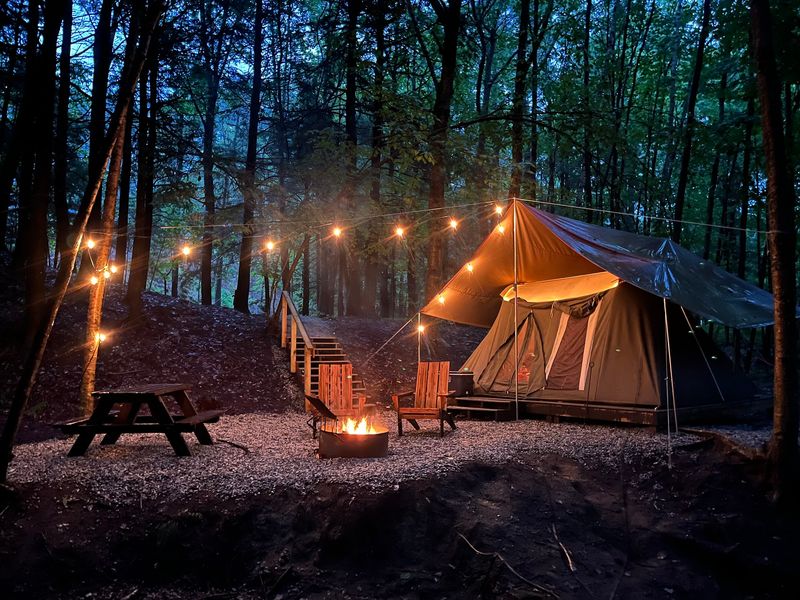 Sleep Under The Stars In A Dome, A-Frame, Or Glass-Topped Tent