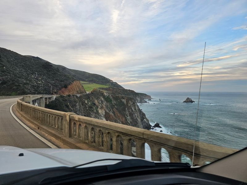 Highway 1 Carries You Right Across The Historic Span