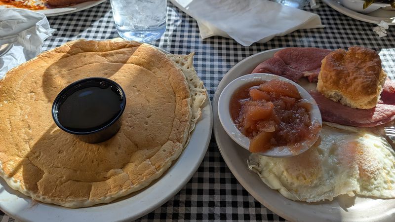 The Plate-Sized Pancake Worth Ninety-Nine Cents
