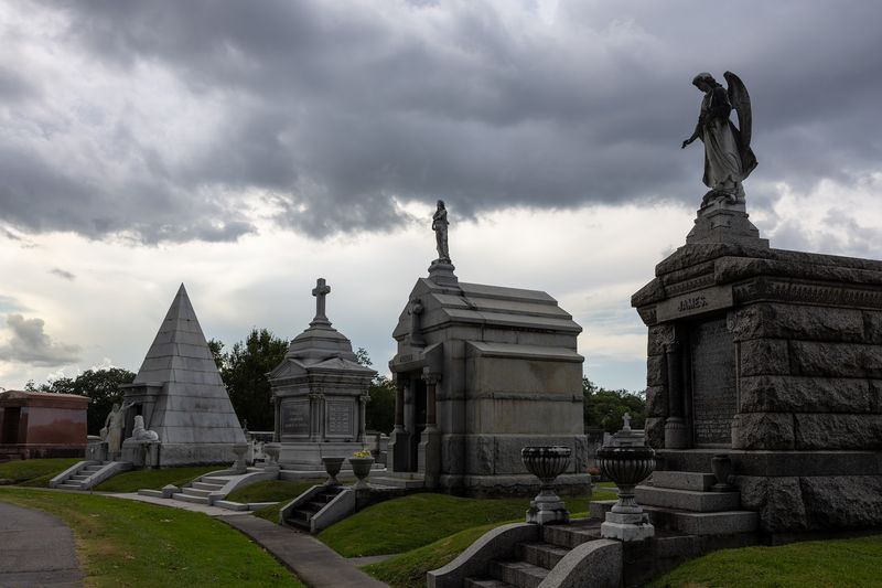 Metairie Cemetery And The Statue With A Strange Reputation