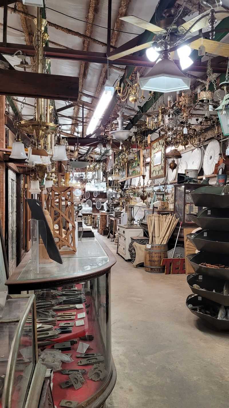 The Browsing Side Of A Salvage Yard