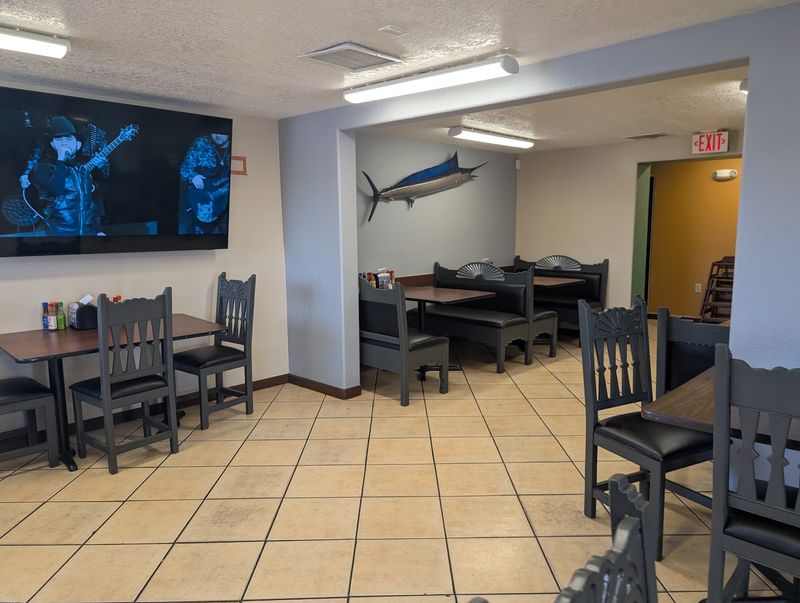 Warm Tortillas, Saltines, And A Wall-Mounted Marlin
