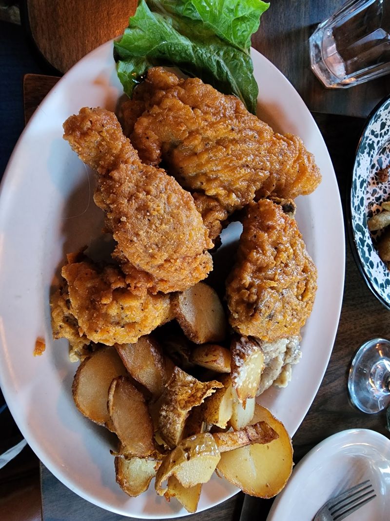Pork Chops, Chicken, And Catfish