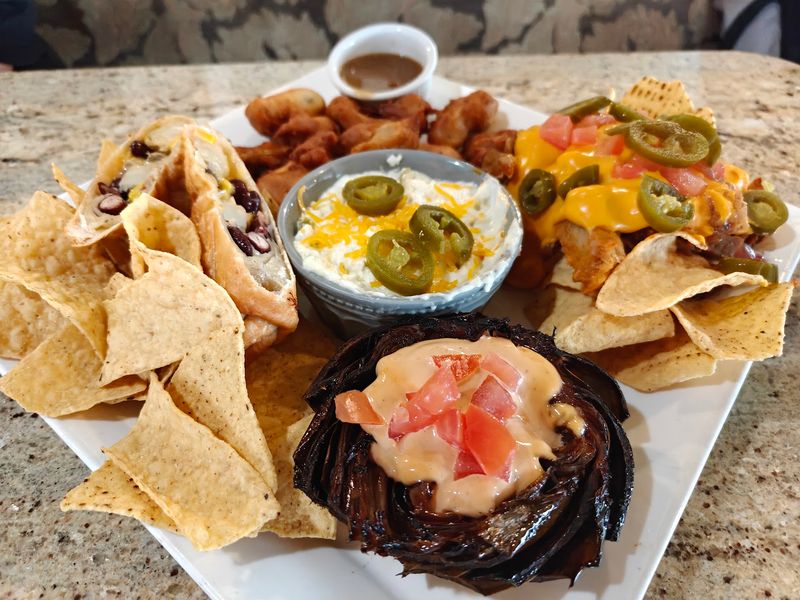Bread, Soup, and a Spicy Dip