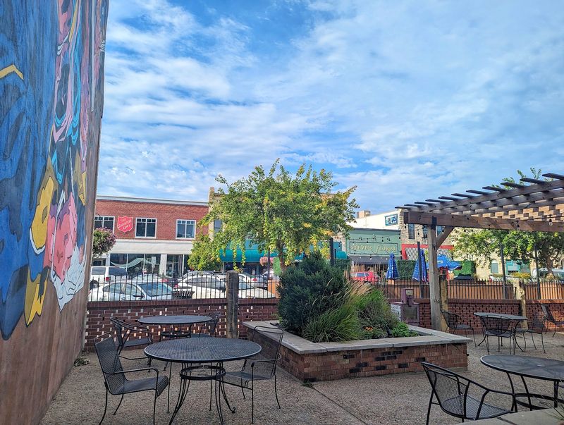 The Courtyard Patio Is A Fair-Weather Favorite