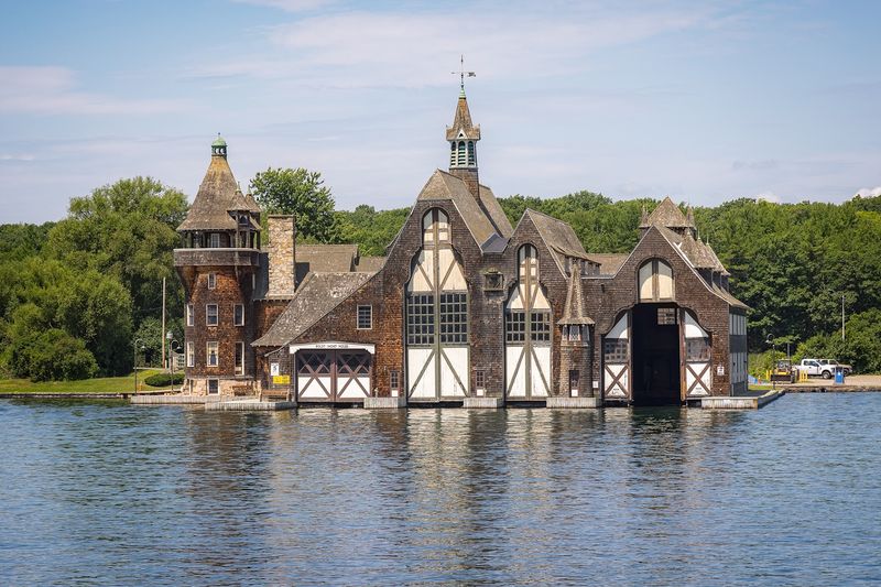 Hop A Free Shuttle To A Boathouse Fancier Than Most Mansions