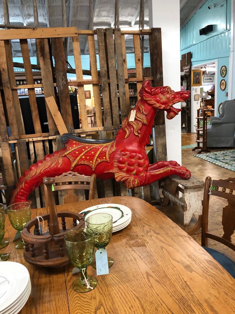 Fifty Vendors Means Fifty Chances To Find Something Odd