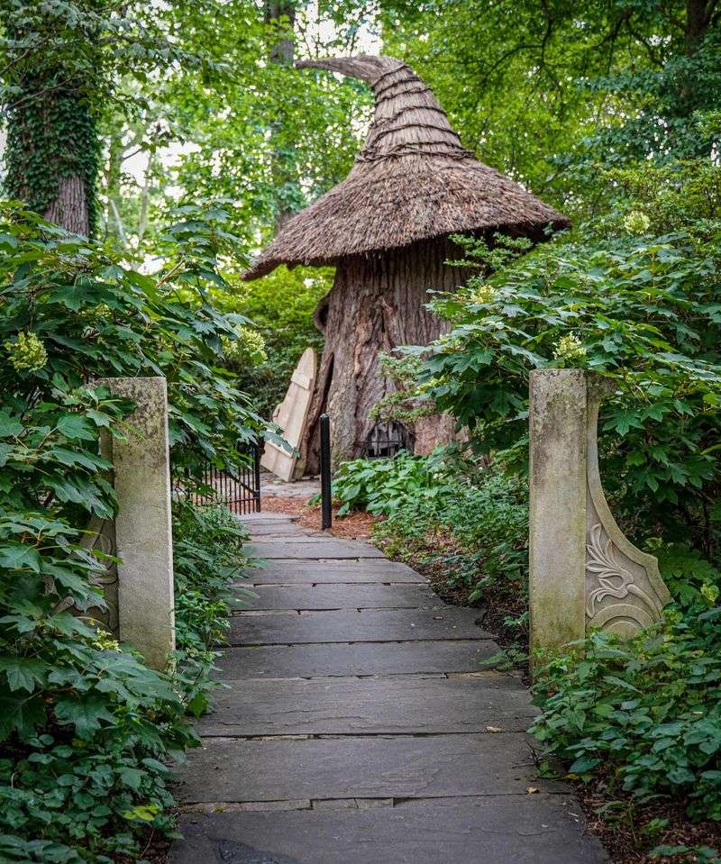 Scenic Walking Trails Wind Through Peaceful Gardens And Forested Grounds