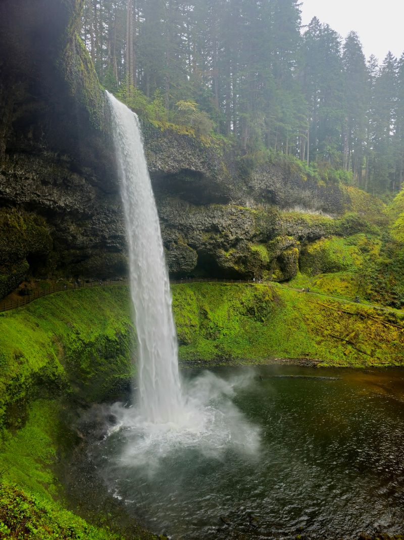 South Falls Plunges 177 Feet Into A Breathtaking Canyon