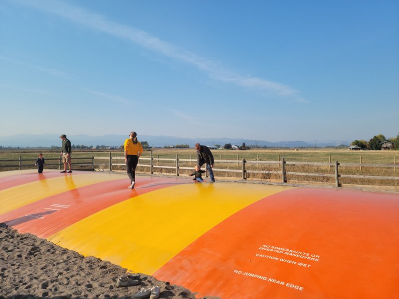 Giant Jumping Pillows Burn Off Plenty Of Energy