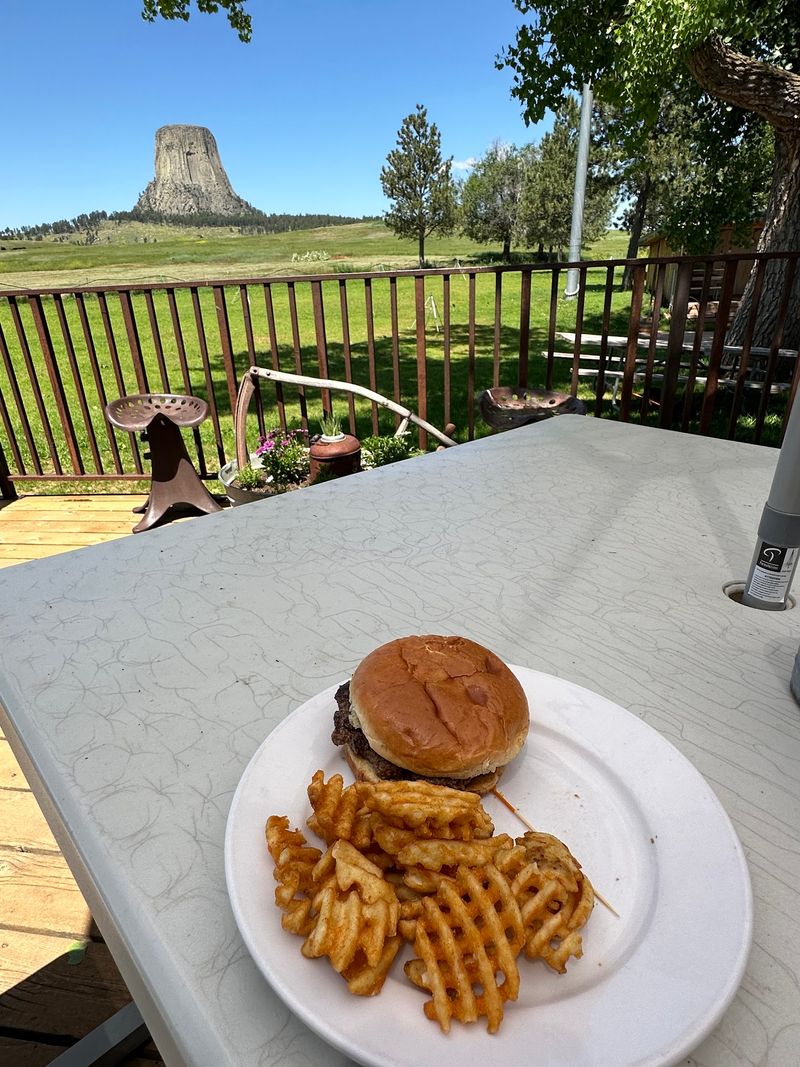A Bison Burger Gives The Road Trip A Wyoming Turn