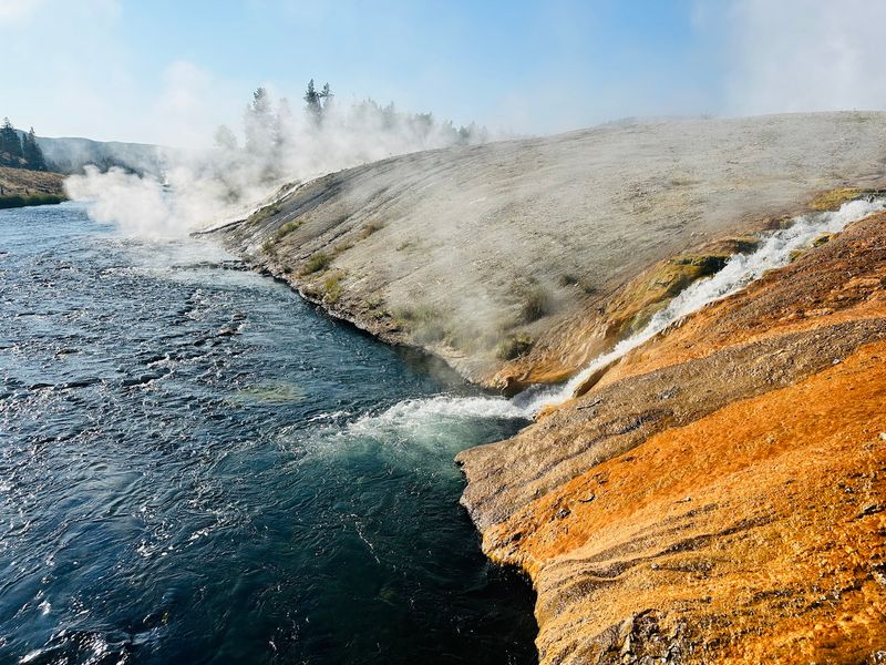 Planning A 2027 Visit To Yellowstone's Famous Rainbow Hot Spring