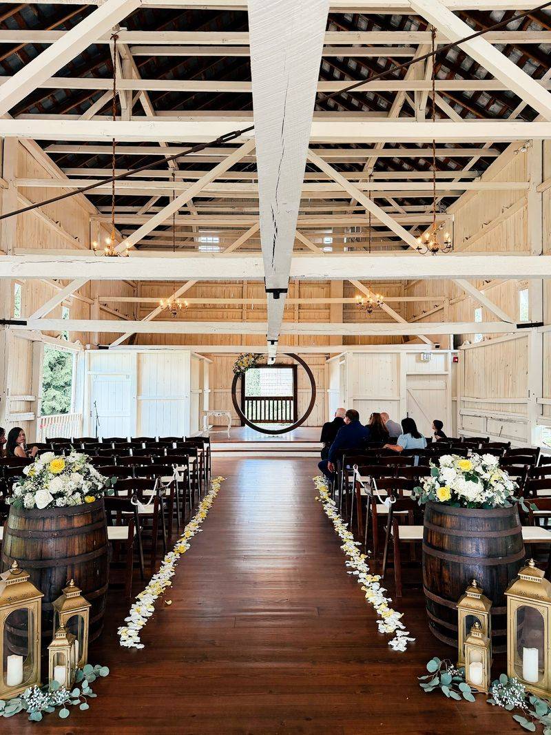 Two Barns and a Built-In Rain Plan