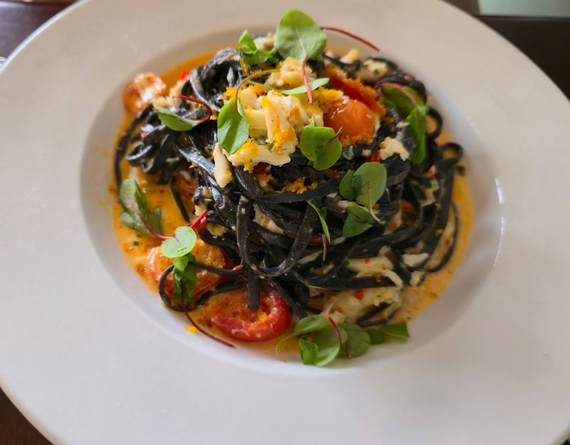 Follow The Squid Ink Pasta