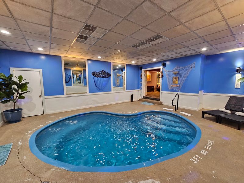 Your Own Heated Pool Is The Main Event Here