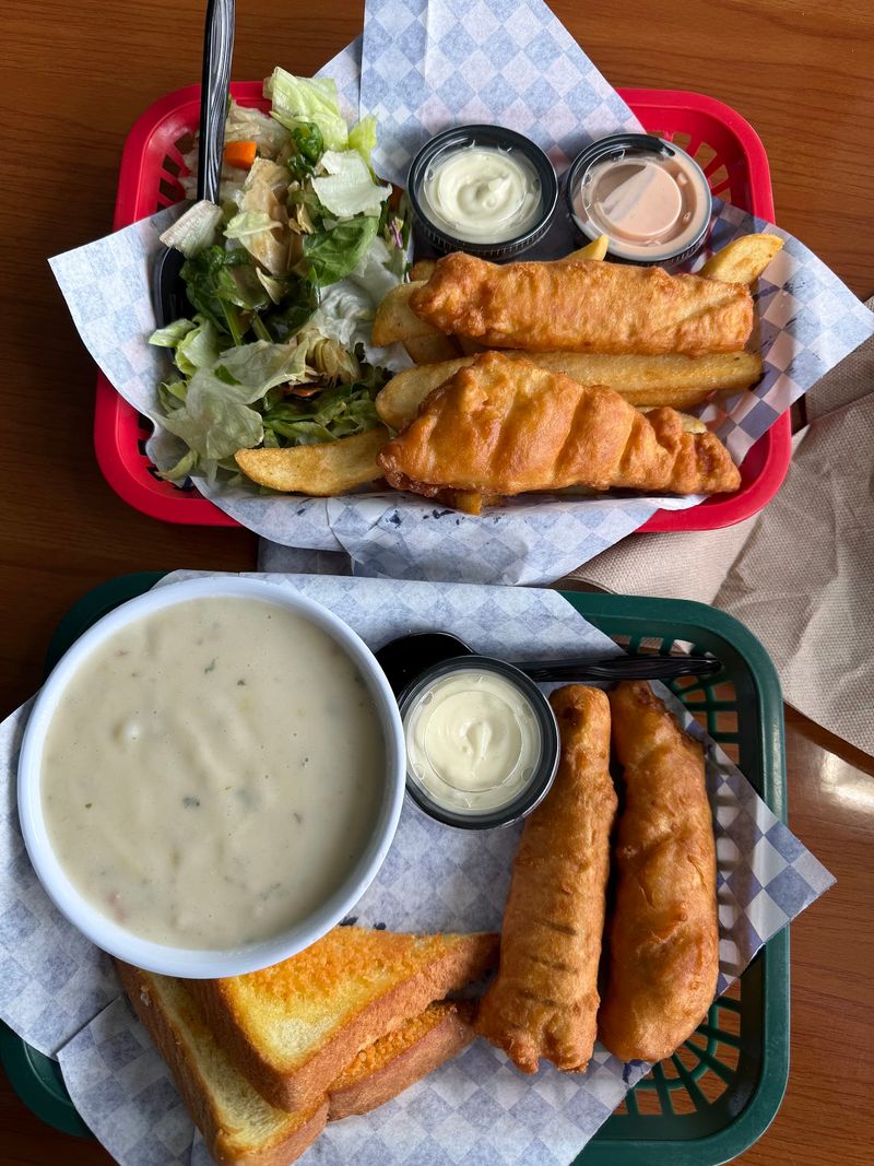 Coconut Shrimp Takes A Turn Beside Halibut