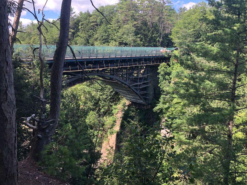 The Bridge Began As A Railroad Crossing