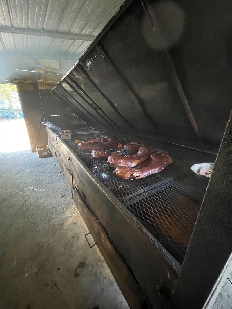 Whole Hogs and an Overnight Fire