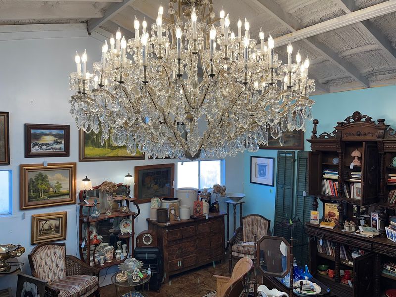 Look Up, Because That Chandelier Has Lived Several Lives