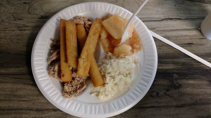 Slaw, Potatoes, and Those Famous Corn Sticks