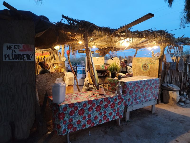 The Open-Air Kitchen Is Part Of The Setting