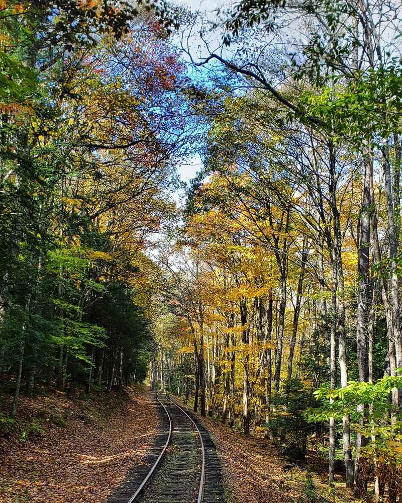 Two Switchbacks Help The Railroad Gain Elevation